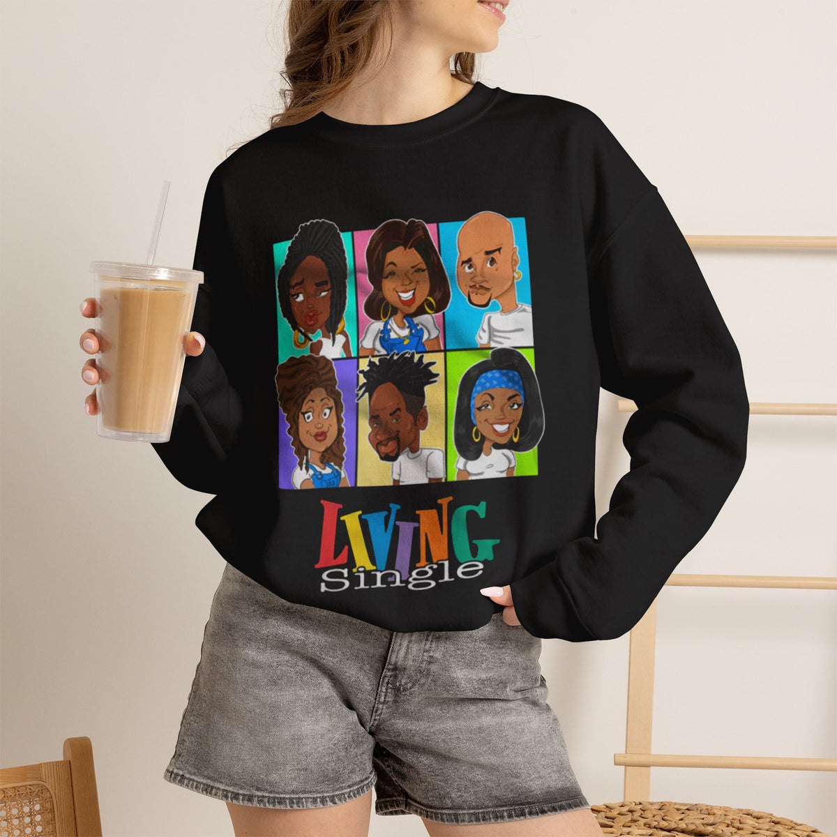 Unisex living single Sweatshirt