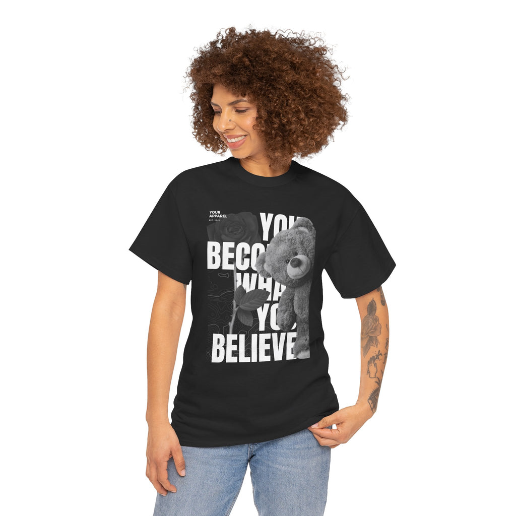 You become Heavy Cotton Tee