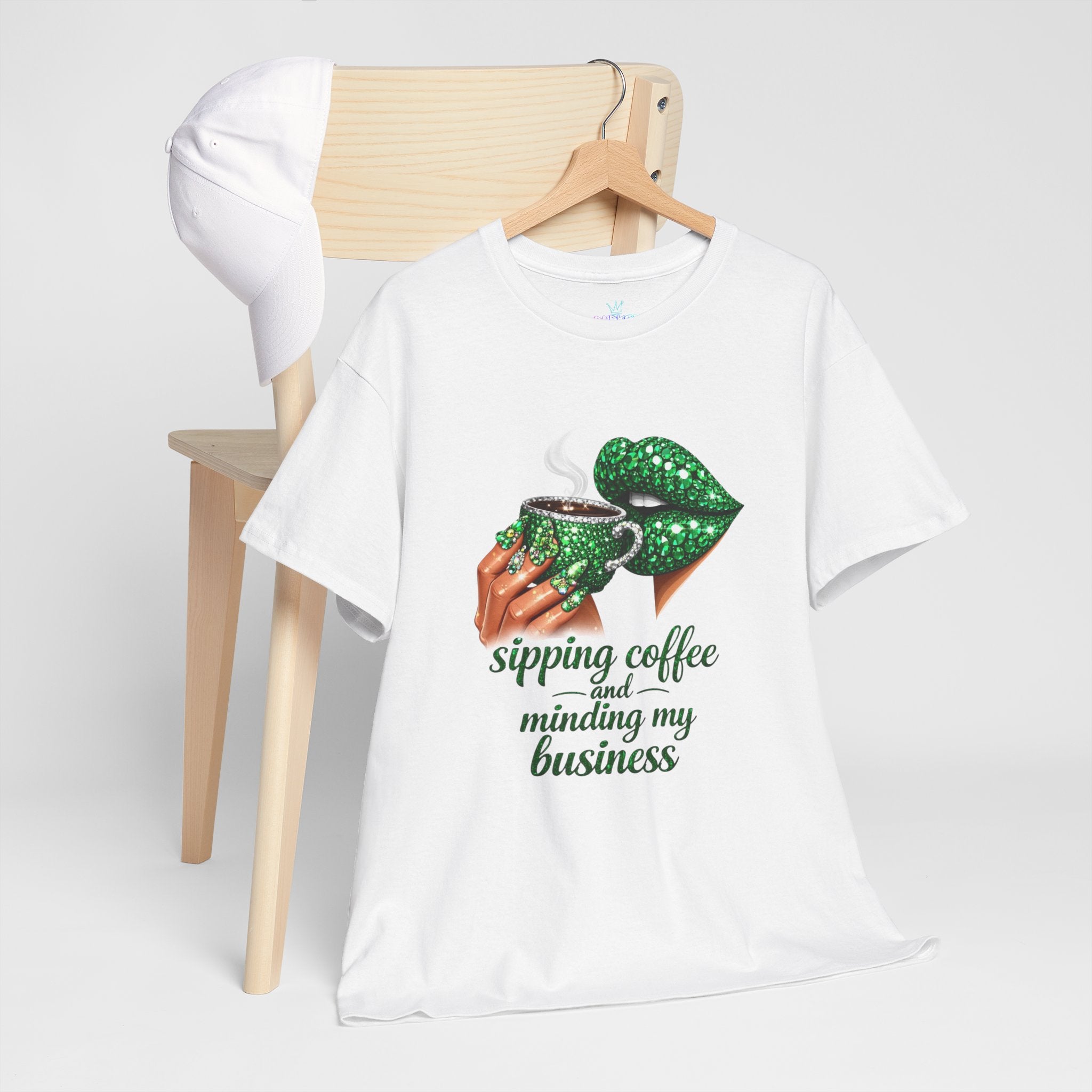 Sipping coffee and minding my business  Tee