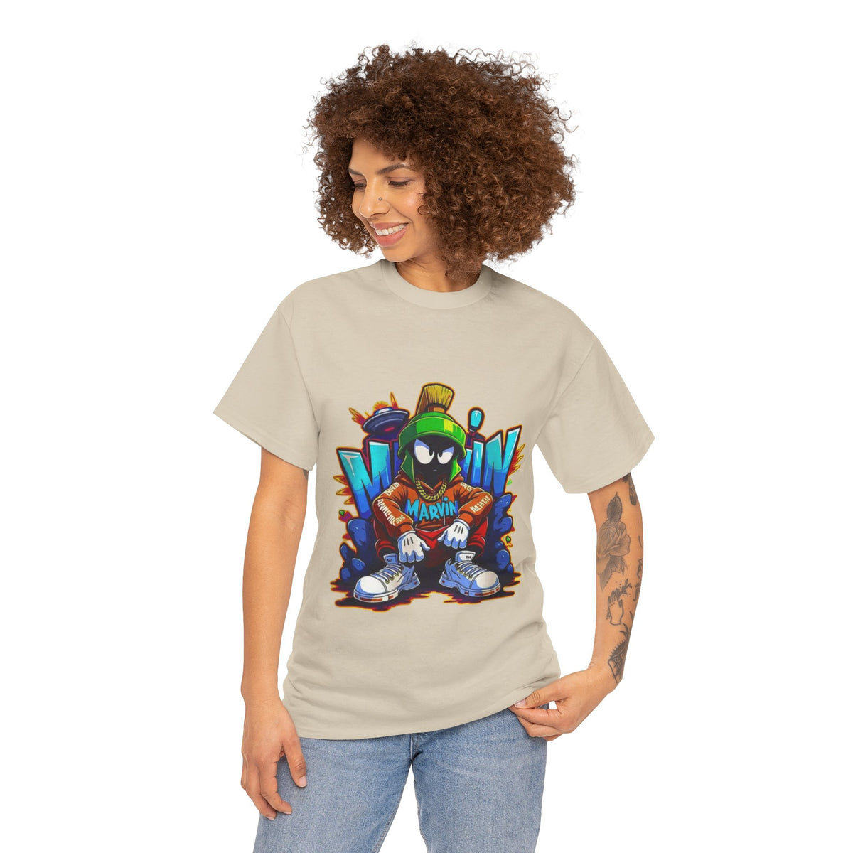 Unisex street wear Heavy Cotton Tee