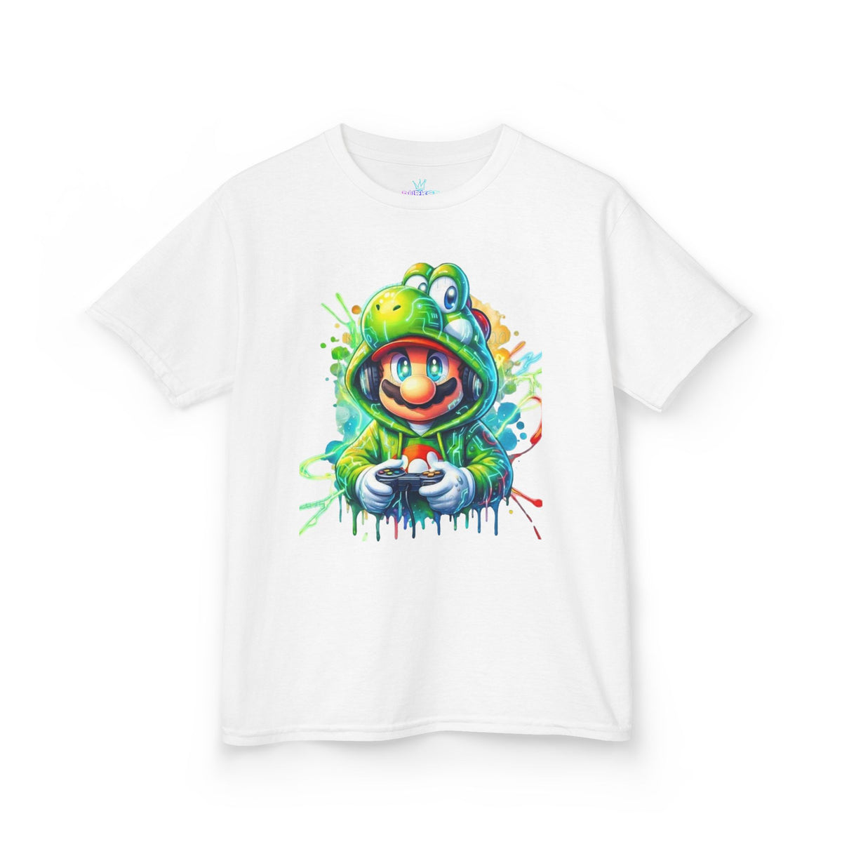 Kids unisex Mario Cotton Tee