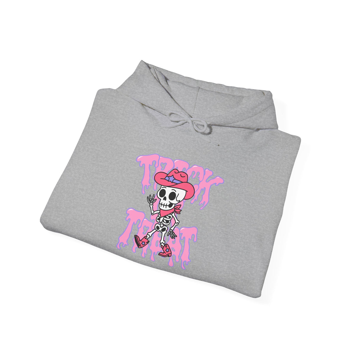 Unisex Trick or Treat Hooded Sweatshirt