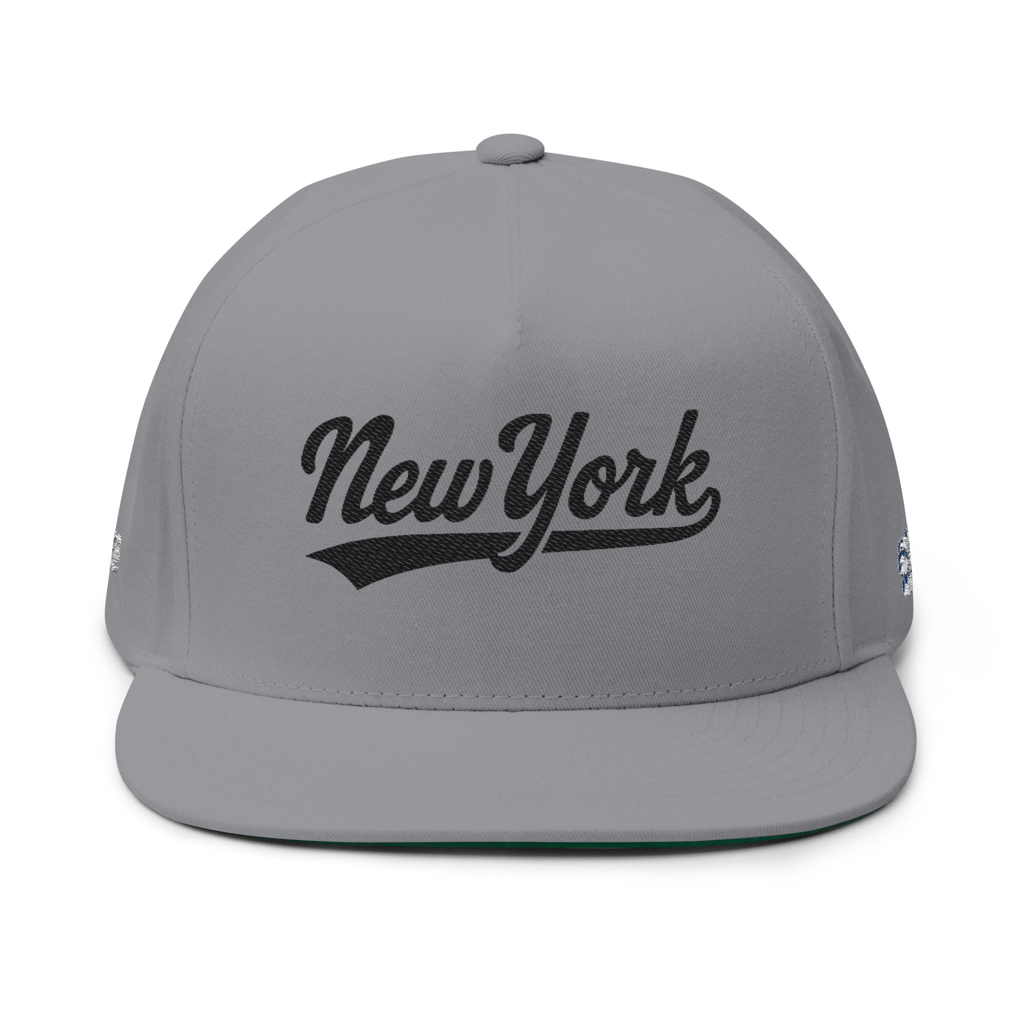 New York Flat Bill Cap (Embroidery)