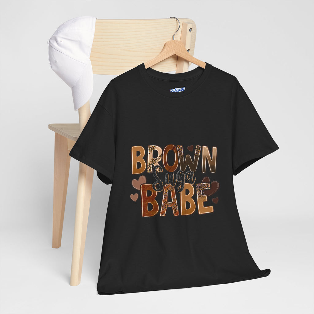 Brown sugar Heavy Cotton Tee