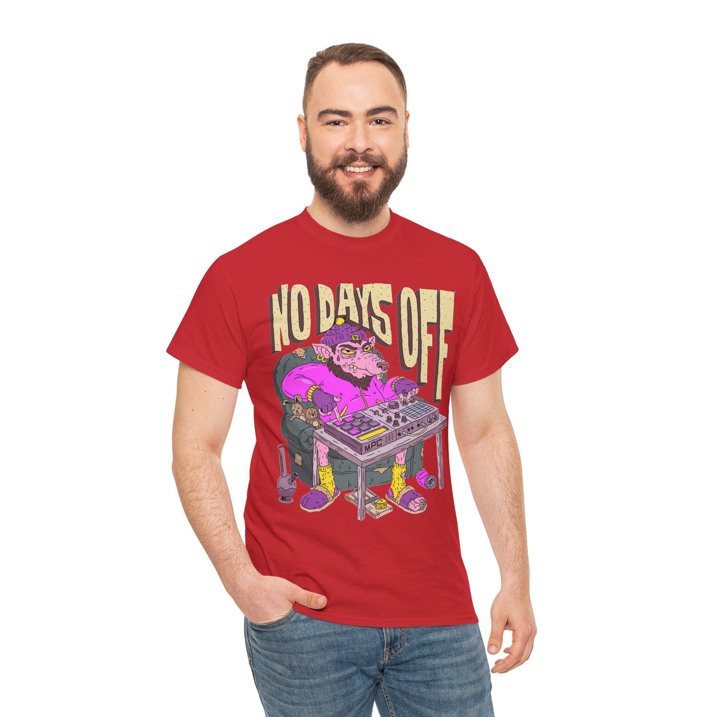 Unisex no days off Cotton Tee