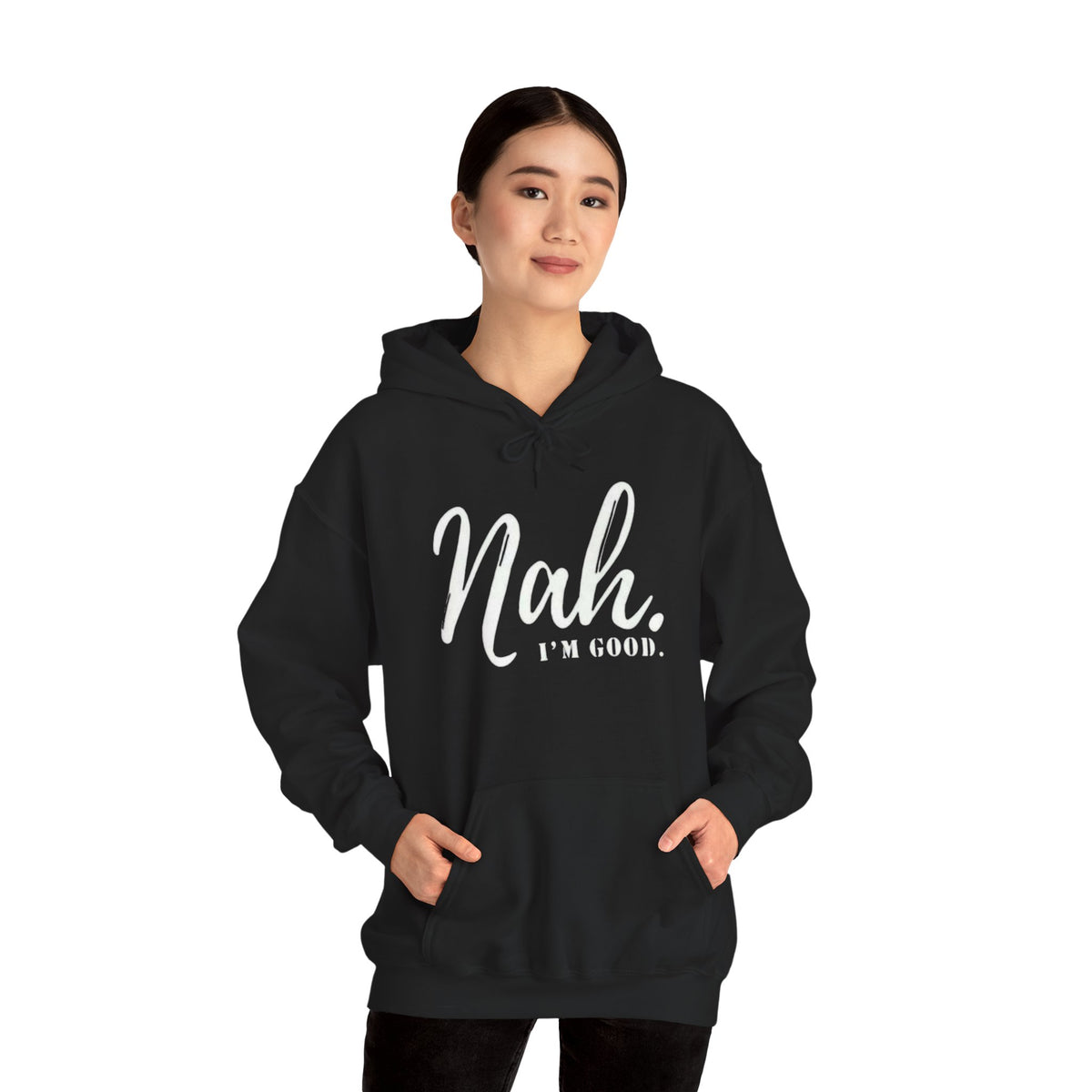 Unisex Nah Hooded Sweatshirt