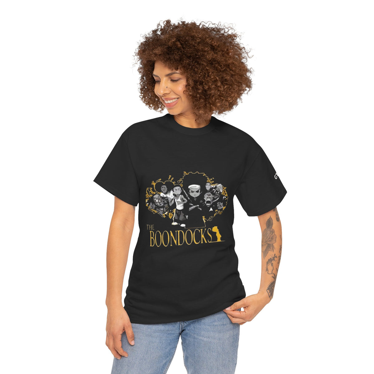 Unisex boondocks Heavy Cotton Tee