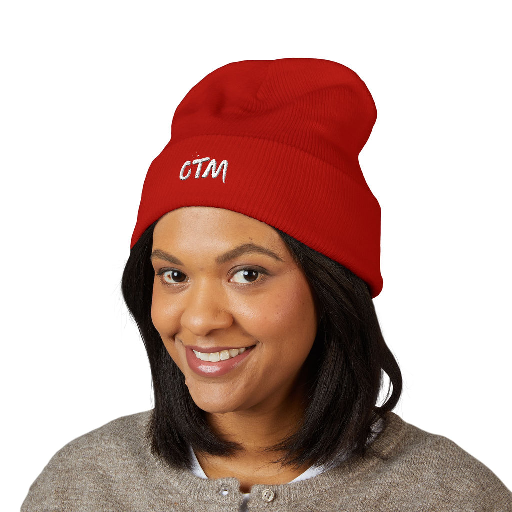 OTM Classic Cuffed Beanie (Embroidery)