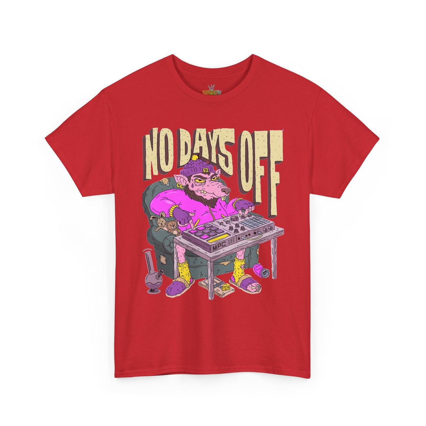 Unisex no days off Cotton Tee