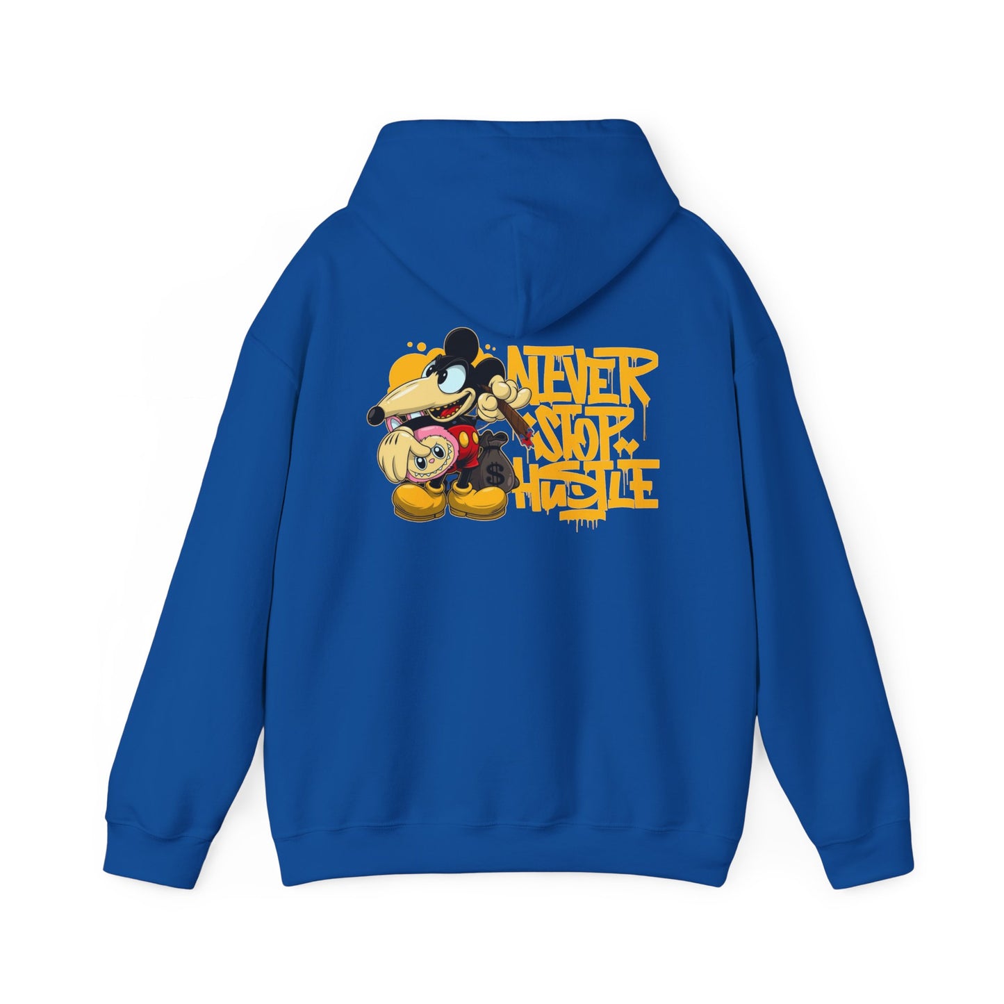 Unisex never stop hustling Hooded Sweatshirt