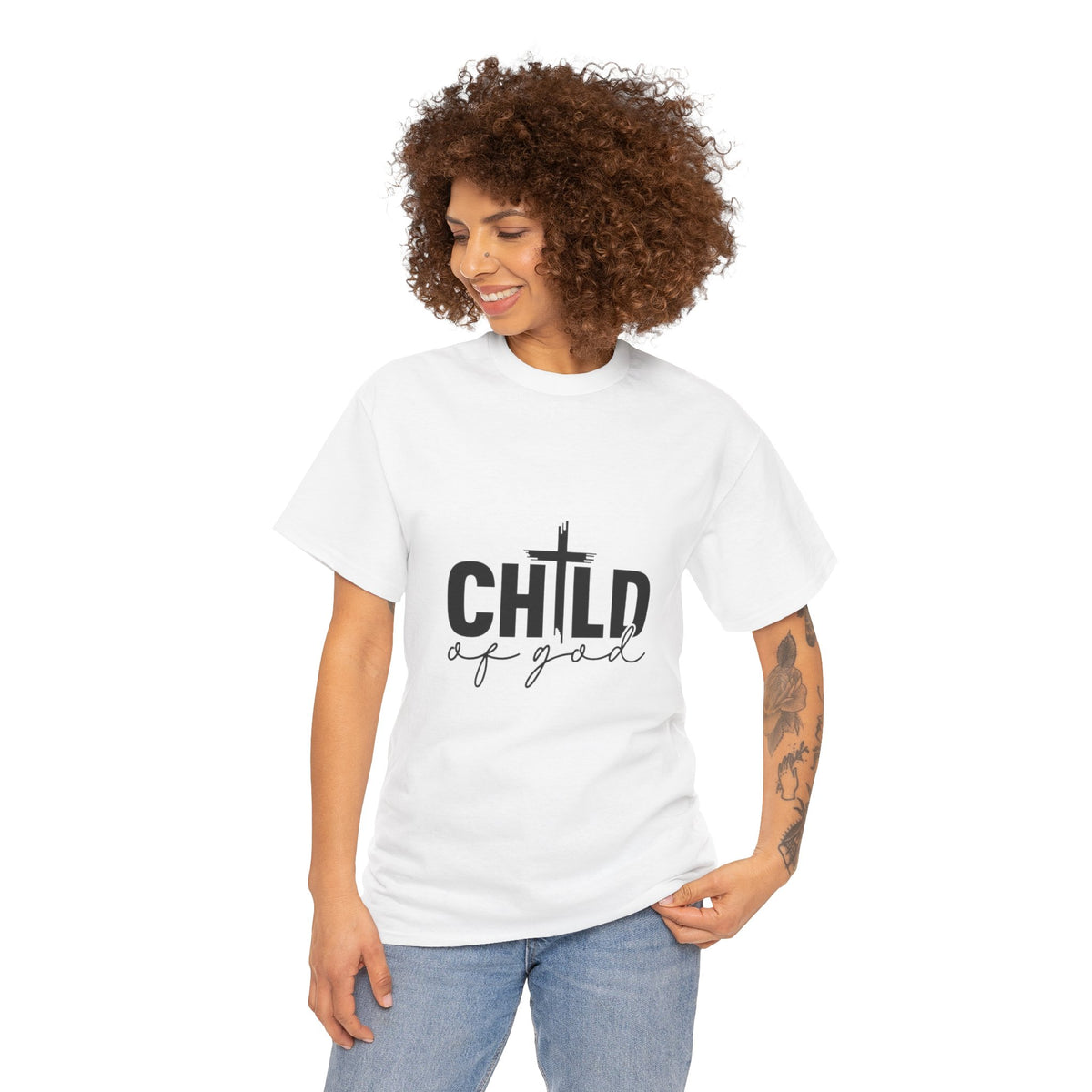 Child of god Unisex Heavy Cotton Tee