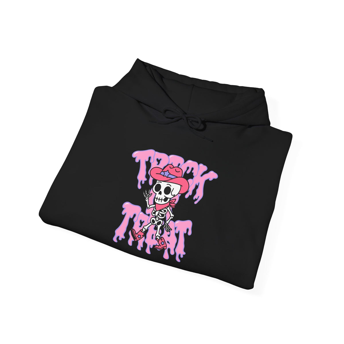 Unisex Trick or Treat Hooded Sweatshirt
