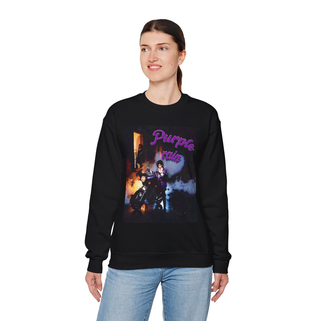 Unisex purple rain Crewneck Sweatshirt