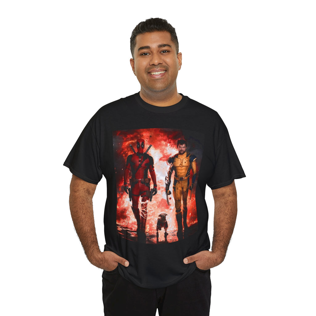 Deadpool & Wolverine Unisex Heavy Cotton Tee