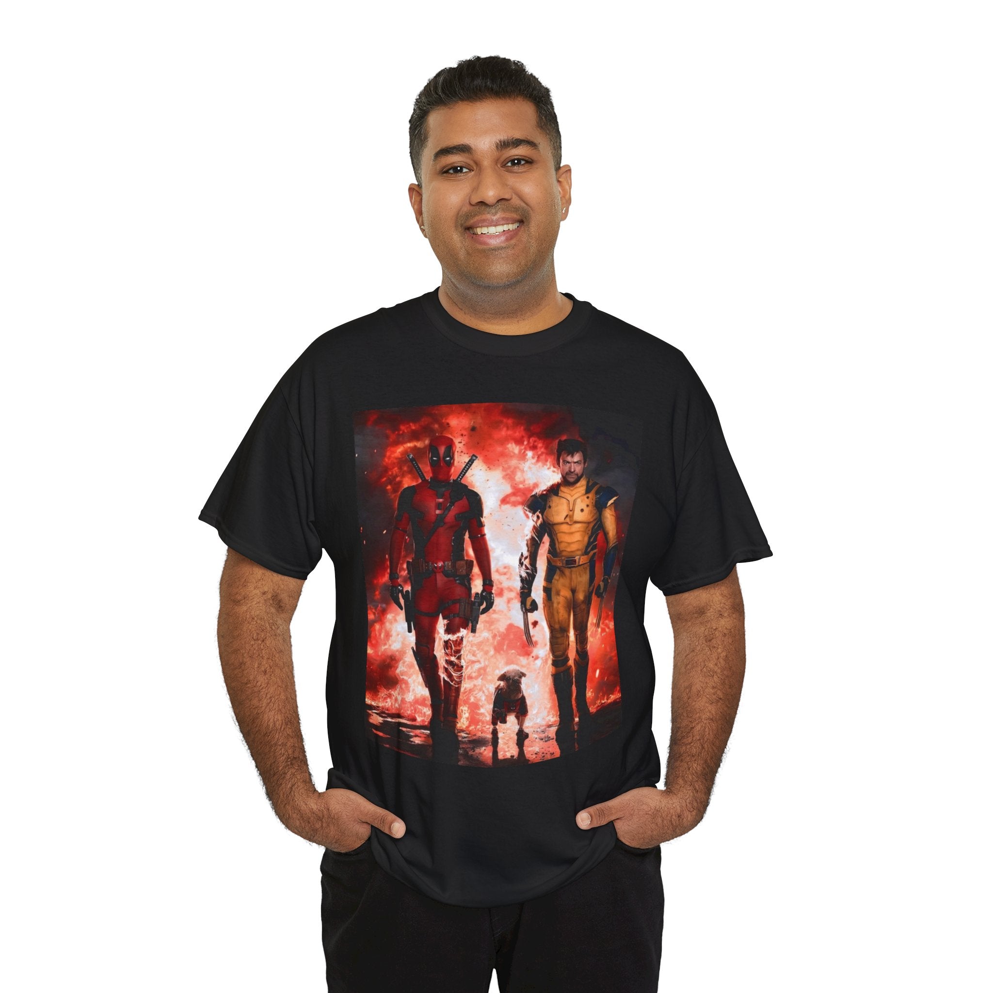 Deadpool & Wolverine Unisex Heavy Cotton Tee