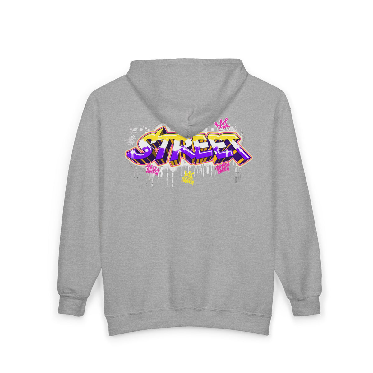 Unisex Full Zip Hooded Sweatshirt