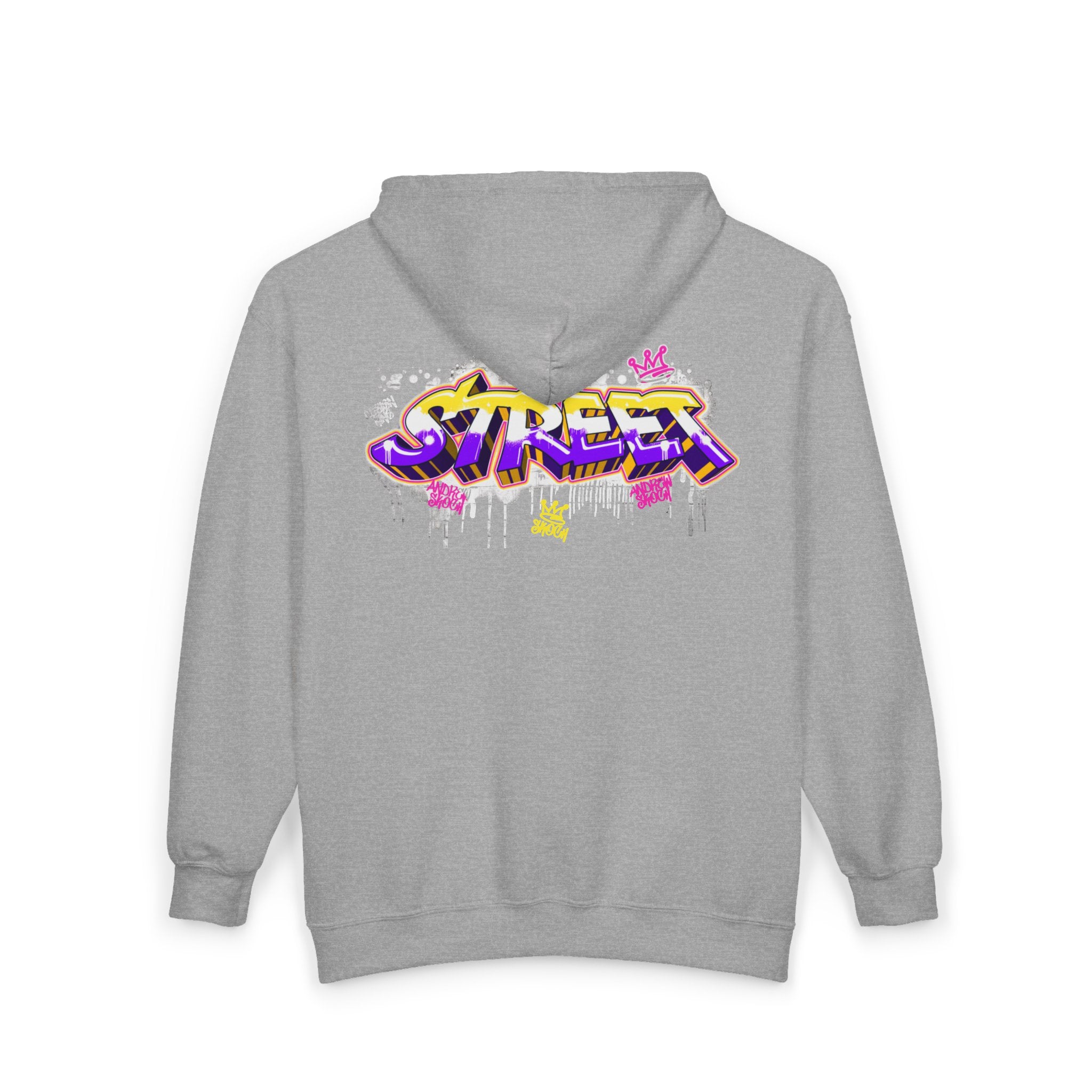 Unisex Full Zip Hooded Sweatshirt