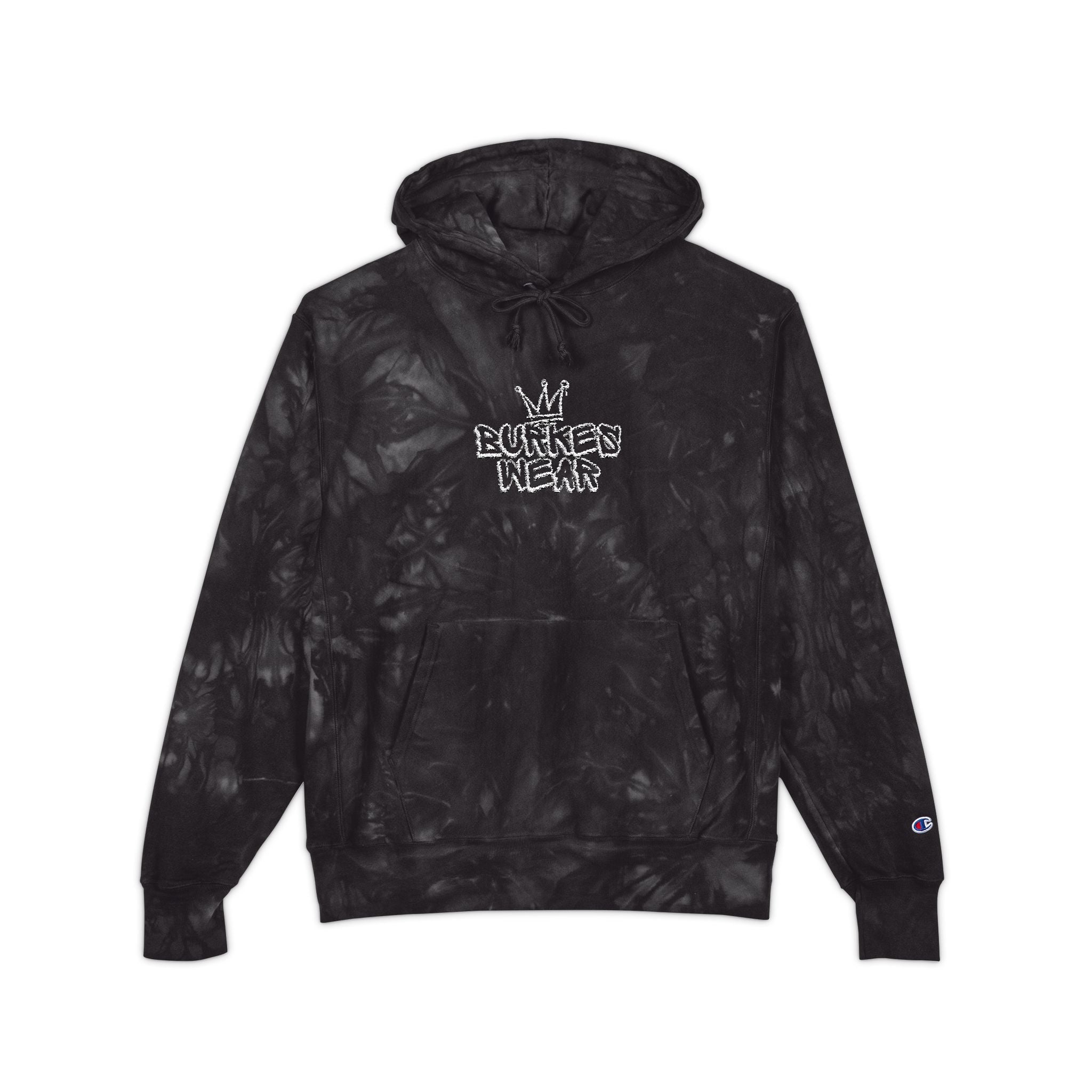 Unisex Burkes Tie-Dye Hoodie (Embroidery)