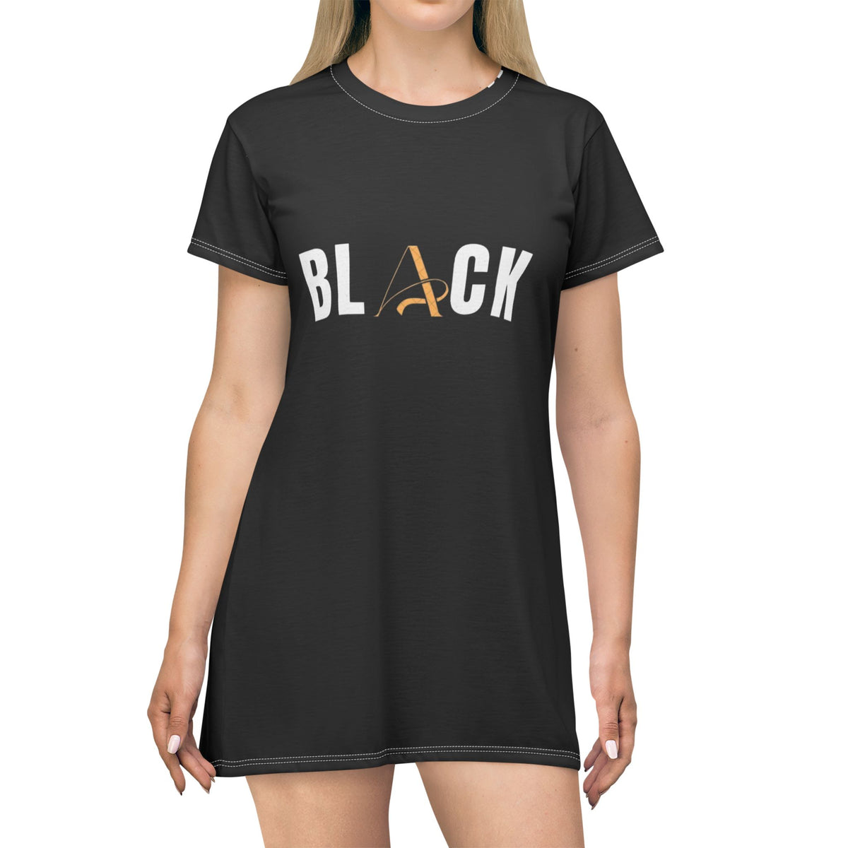 Black T-Shirt Dress