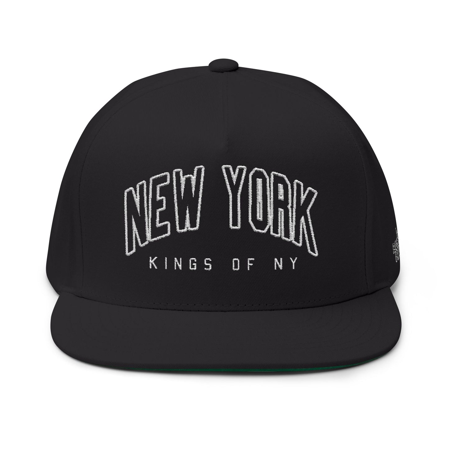 King of NY Flat Bill Cap (Embroidery)