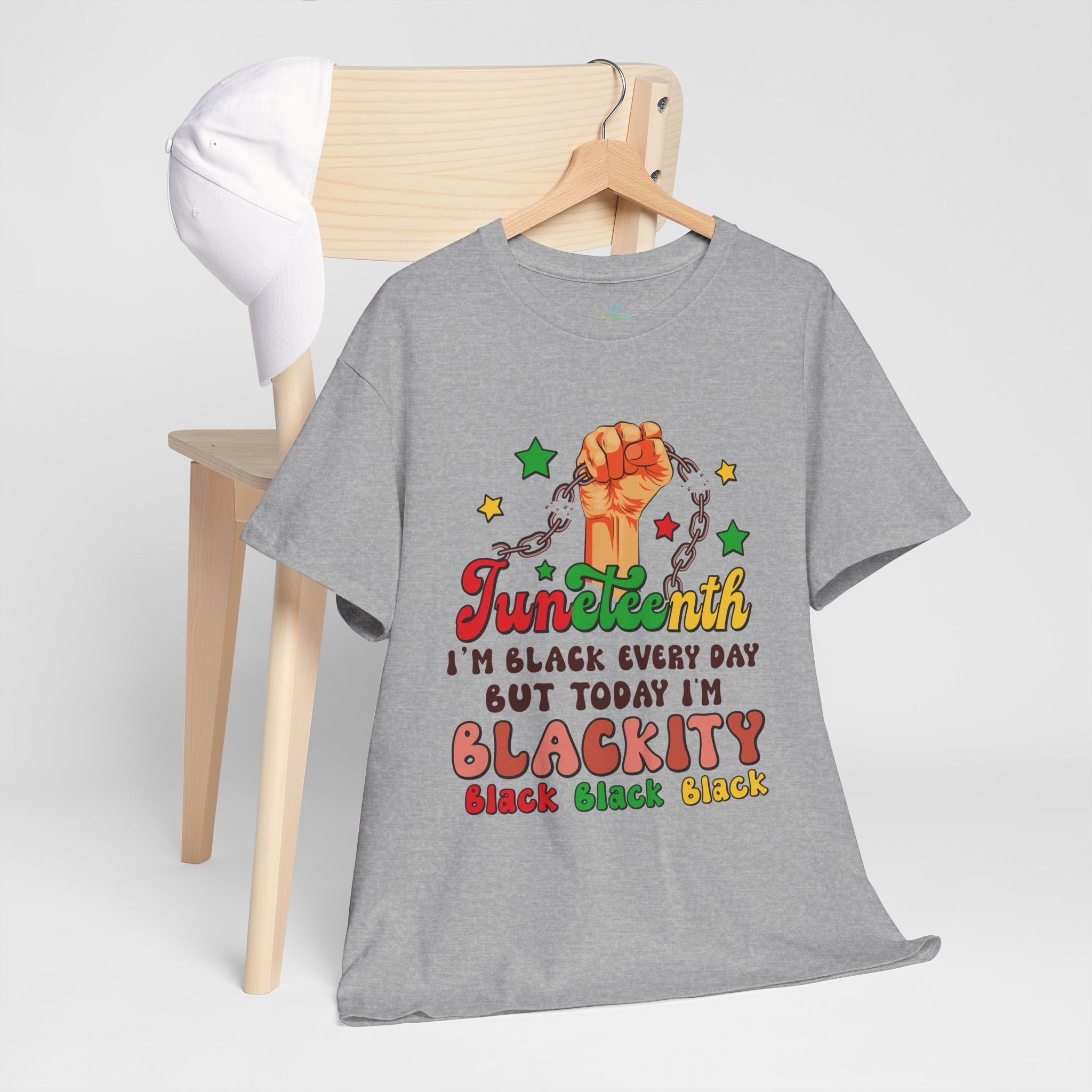 Unisex Juneteenth Heavy Cotton Tee