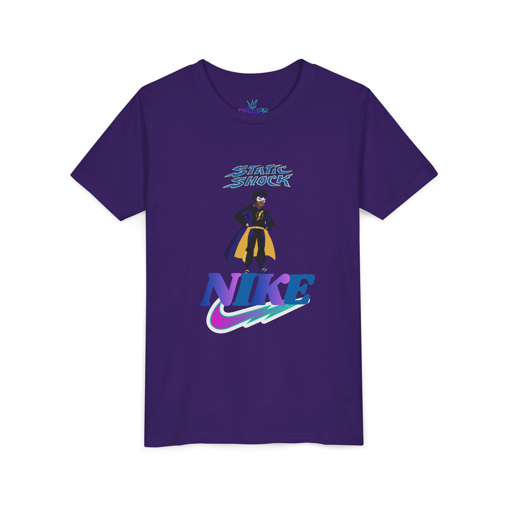 Unisex Youth static shock Tee