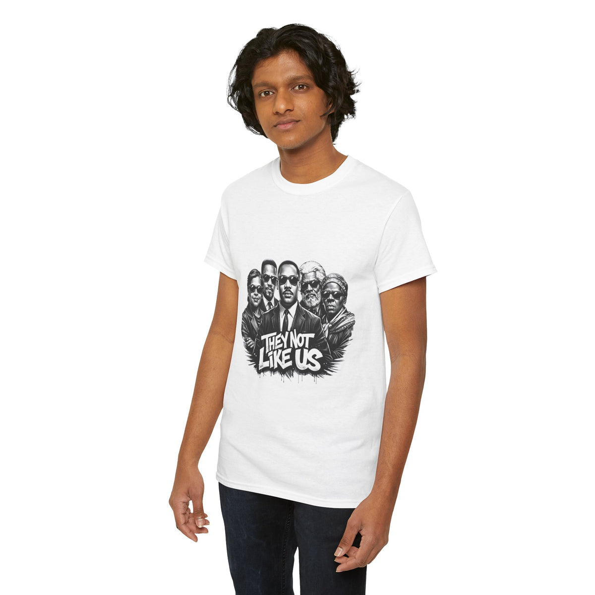 Unisex They not like us Heavy Cotton Tee