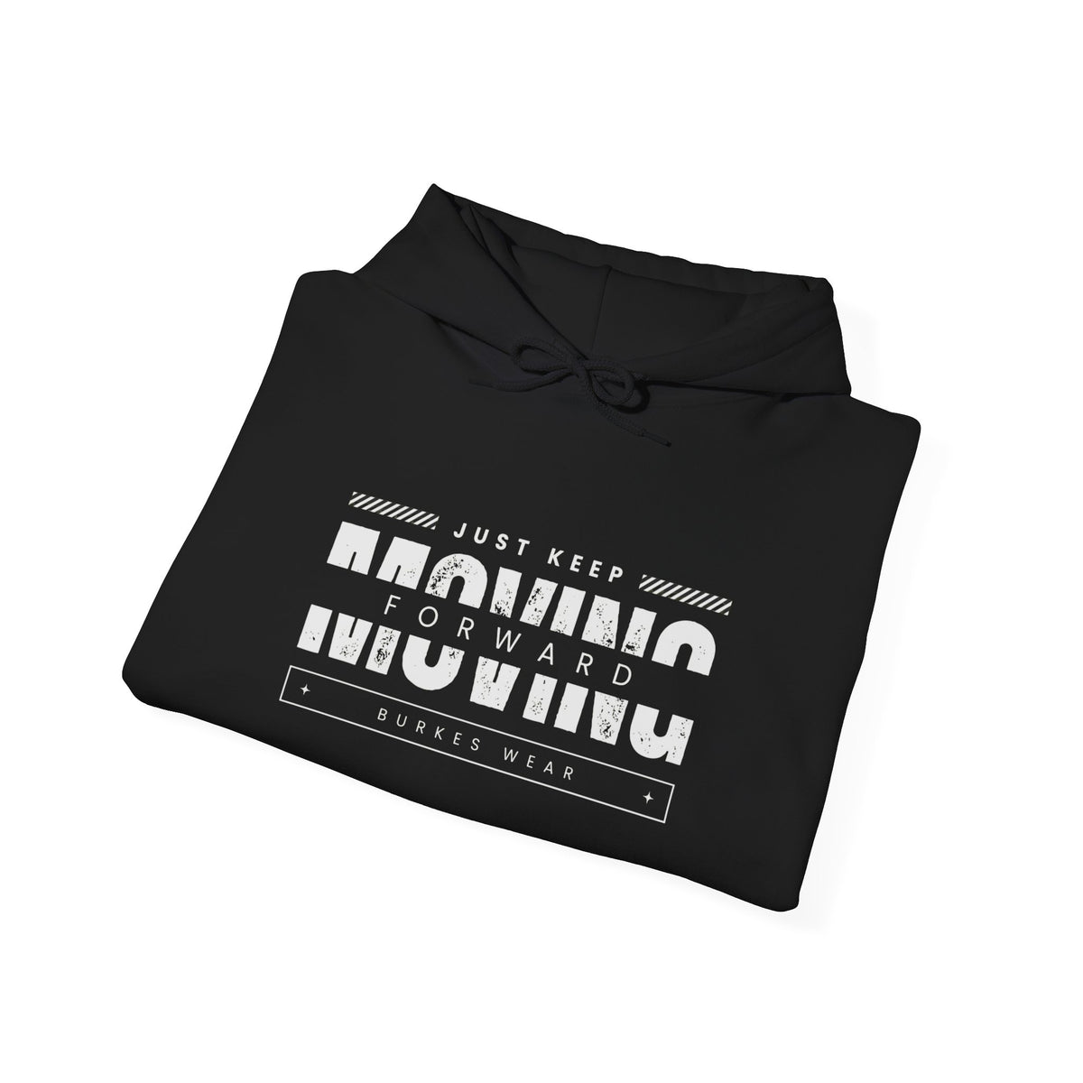 Unisex Just Keep Hooded Sweatshirt