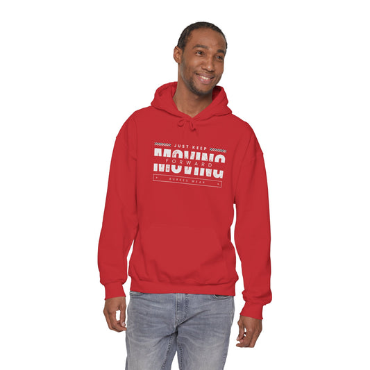 Unisex Just Keep Hooded Sweatshirt