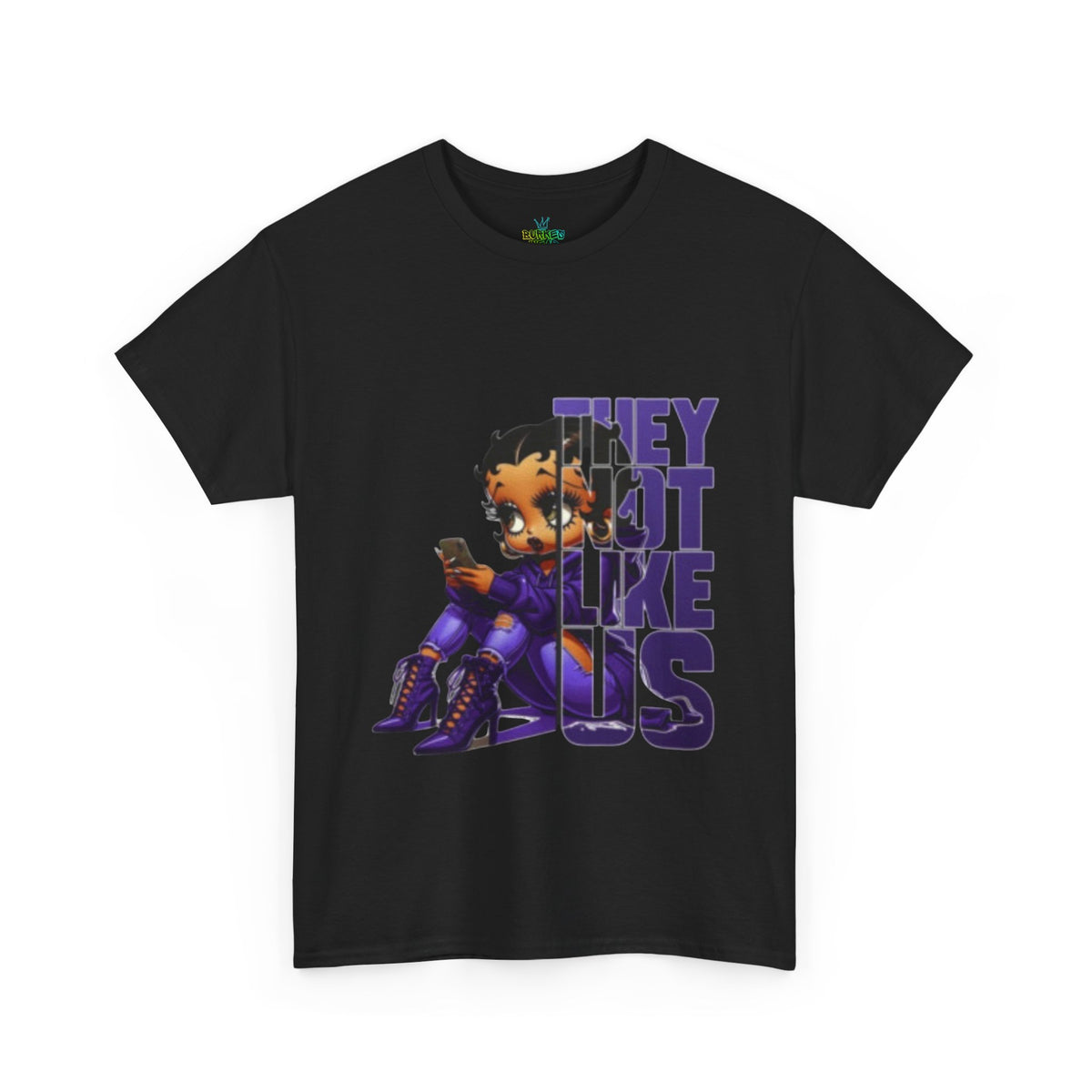 Betty Boop they not like us Tee