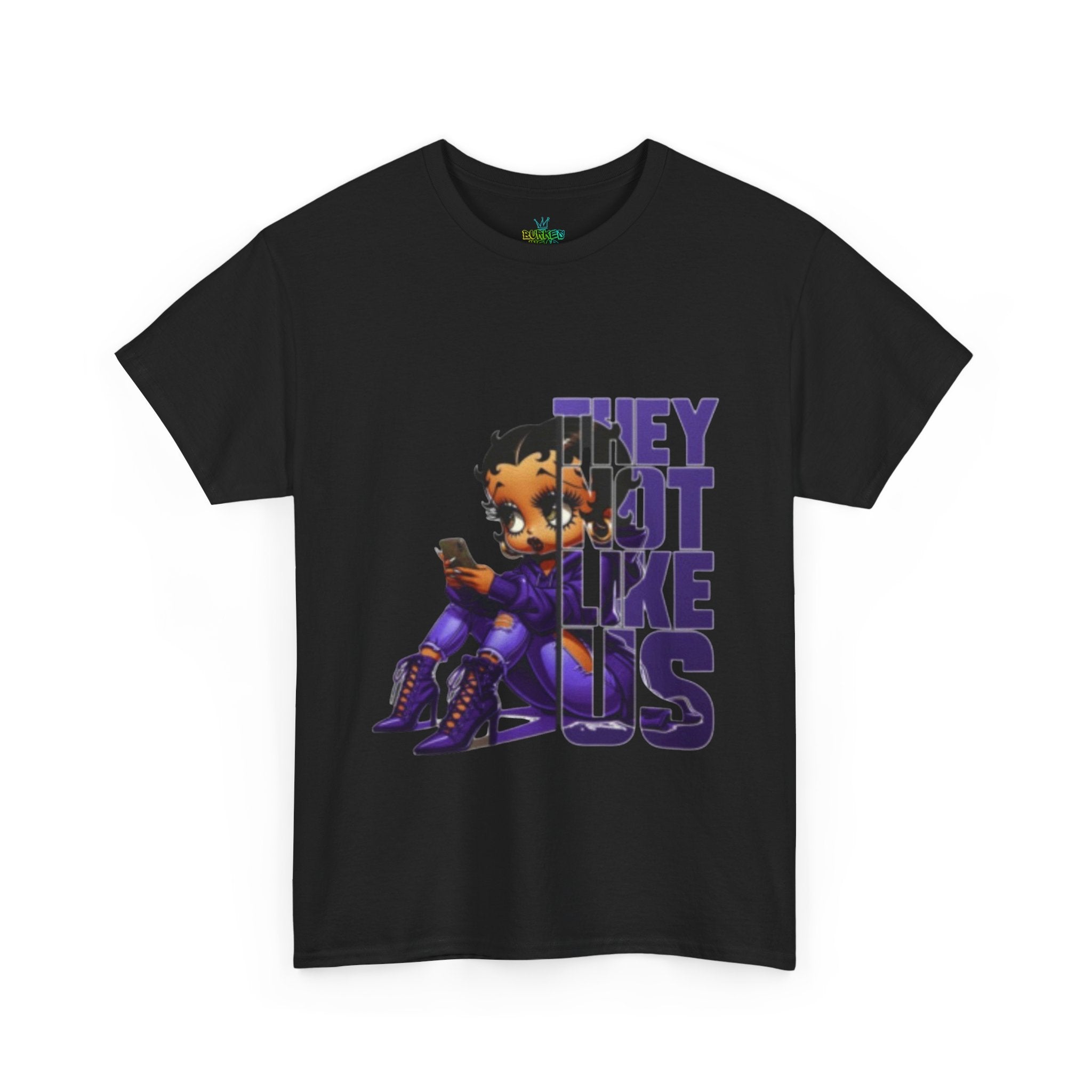 Betty Boop they not like us Tee