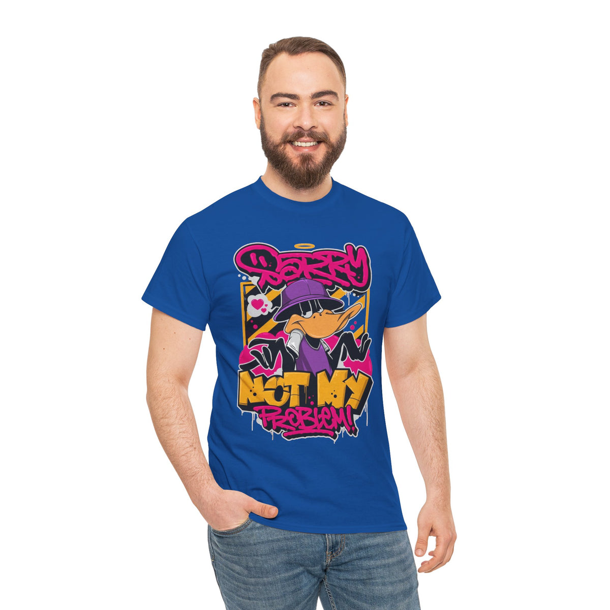 Unisex sorry not my problem Cotton Tee