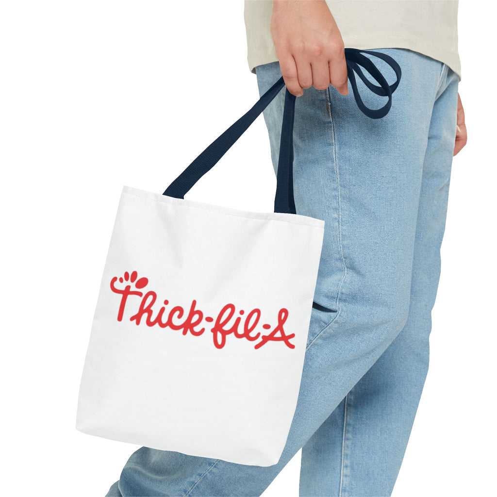 Thick fil A Tote Bag