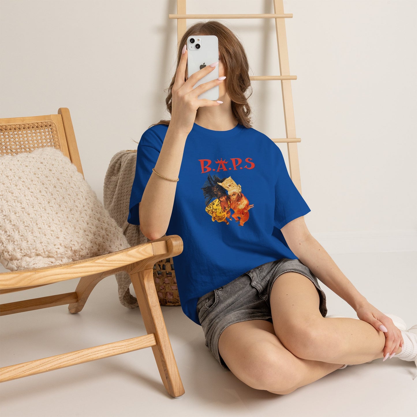 Women B.A.P.S Heavy Cotton Tee