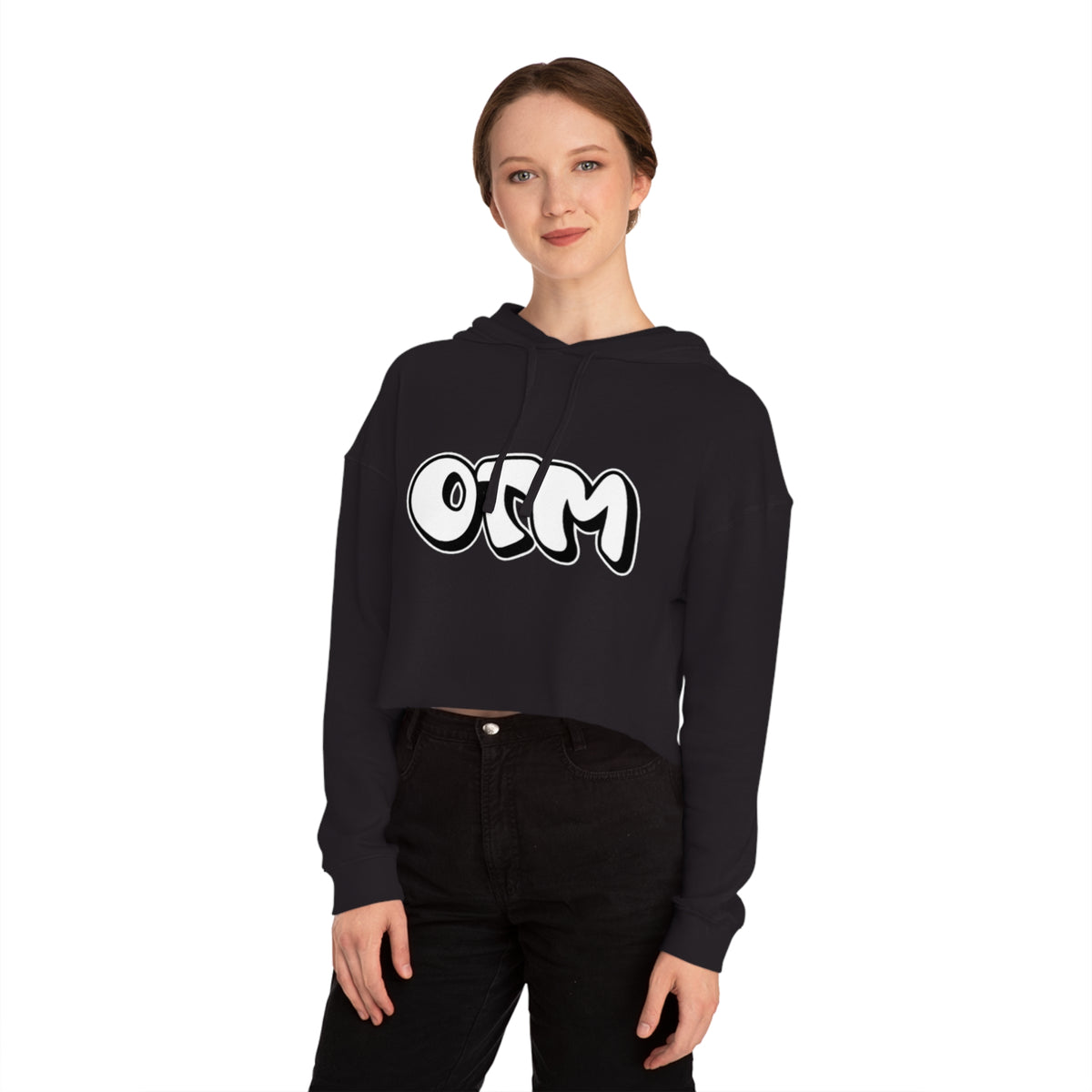 OTM Women’s Cropped Hooded Sweatshirt