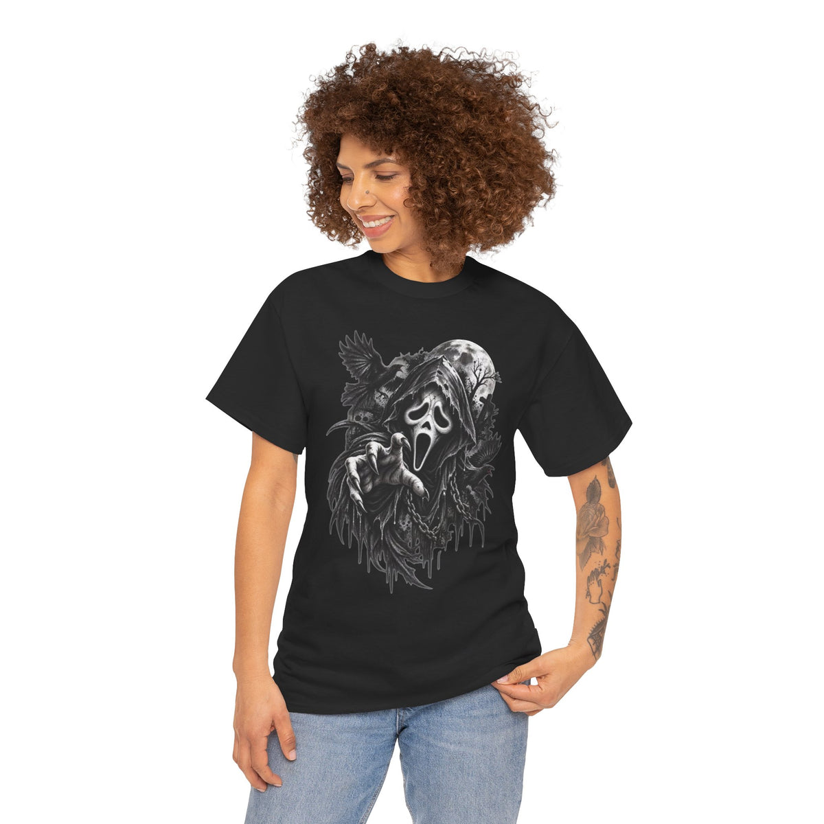 Unisex ghostface Cotton Tee