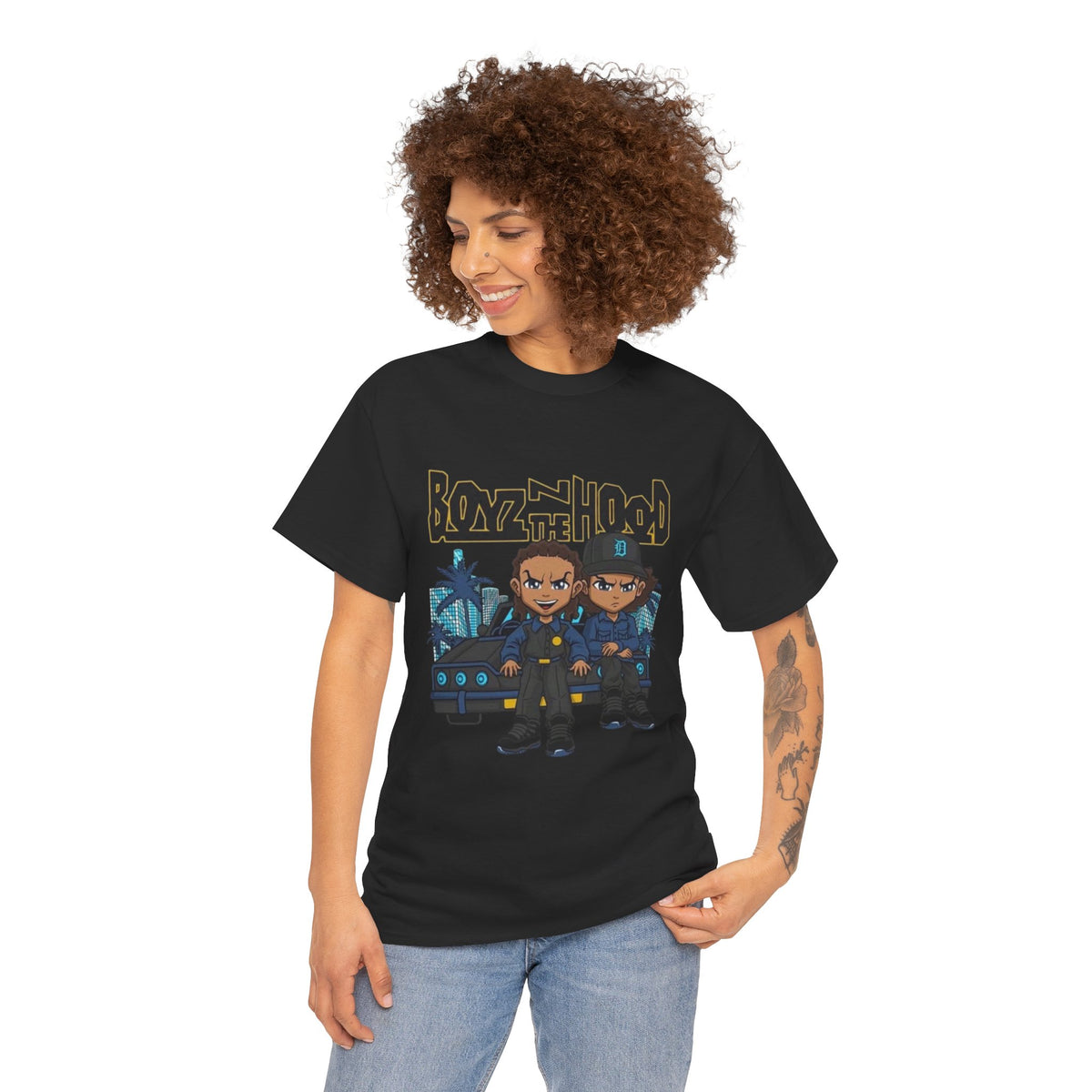 Unisex Boyz N the hood Heavy Cotton Tee