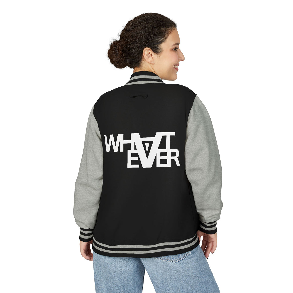 Unisex whatever Letterman Jacket
