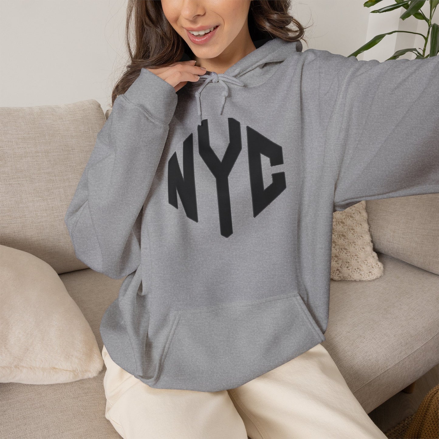 Unisex NYC Hooded Sweatshirt