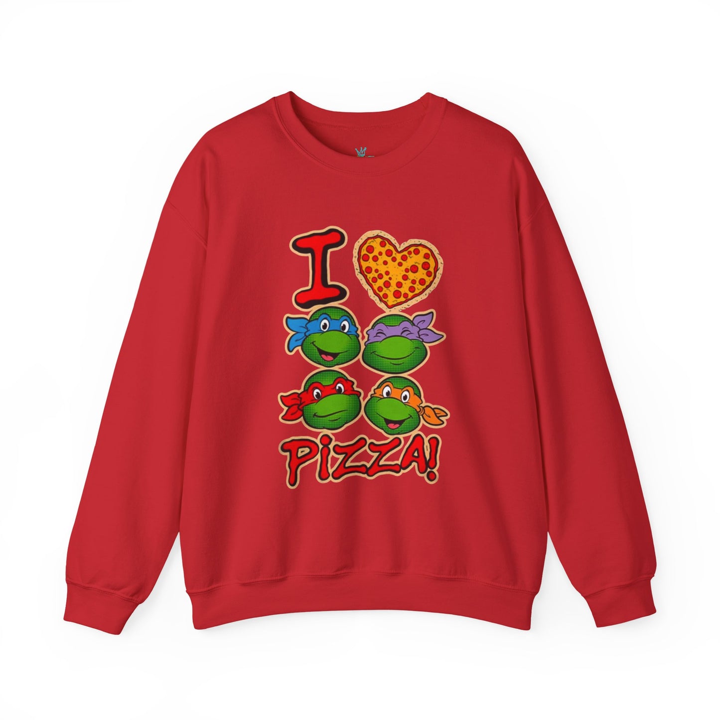 Unisex I love pizza Crewneck Sweatshirt