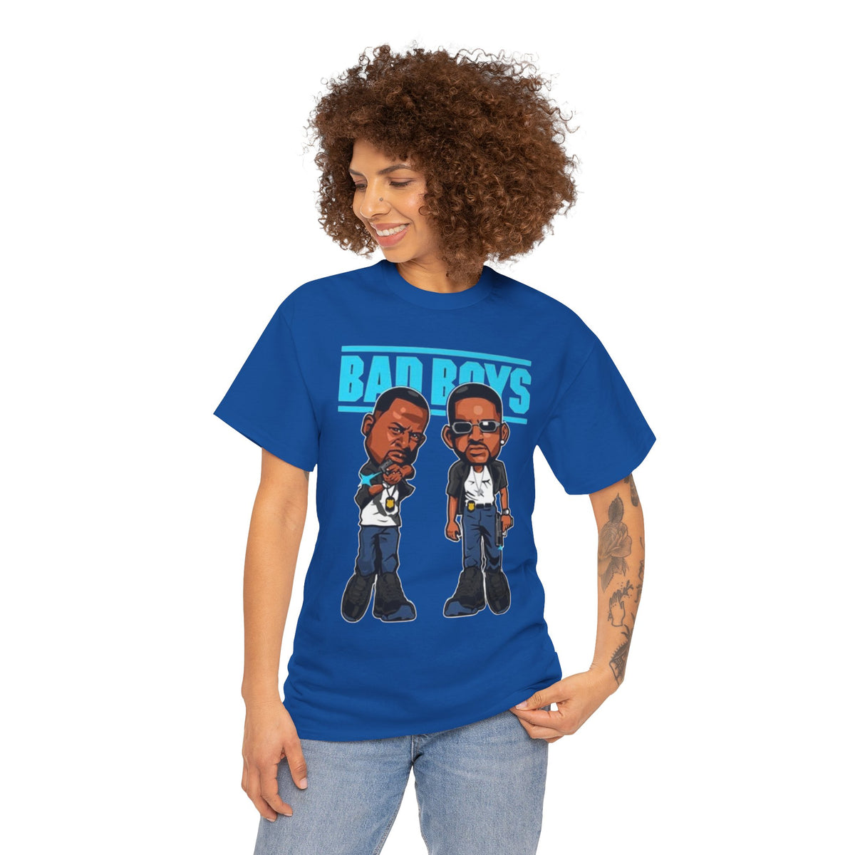 Unisex Bad Boys Heavy Cotton Tee