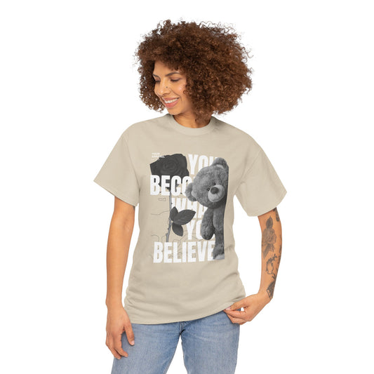 You become Heavy Cotton Tee