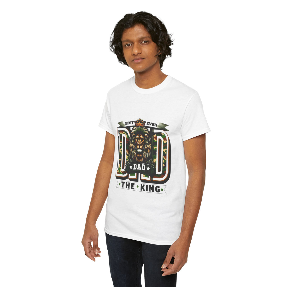 Best Dad Ever Cotton Tee