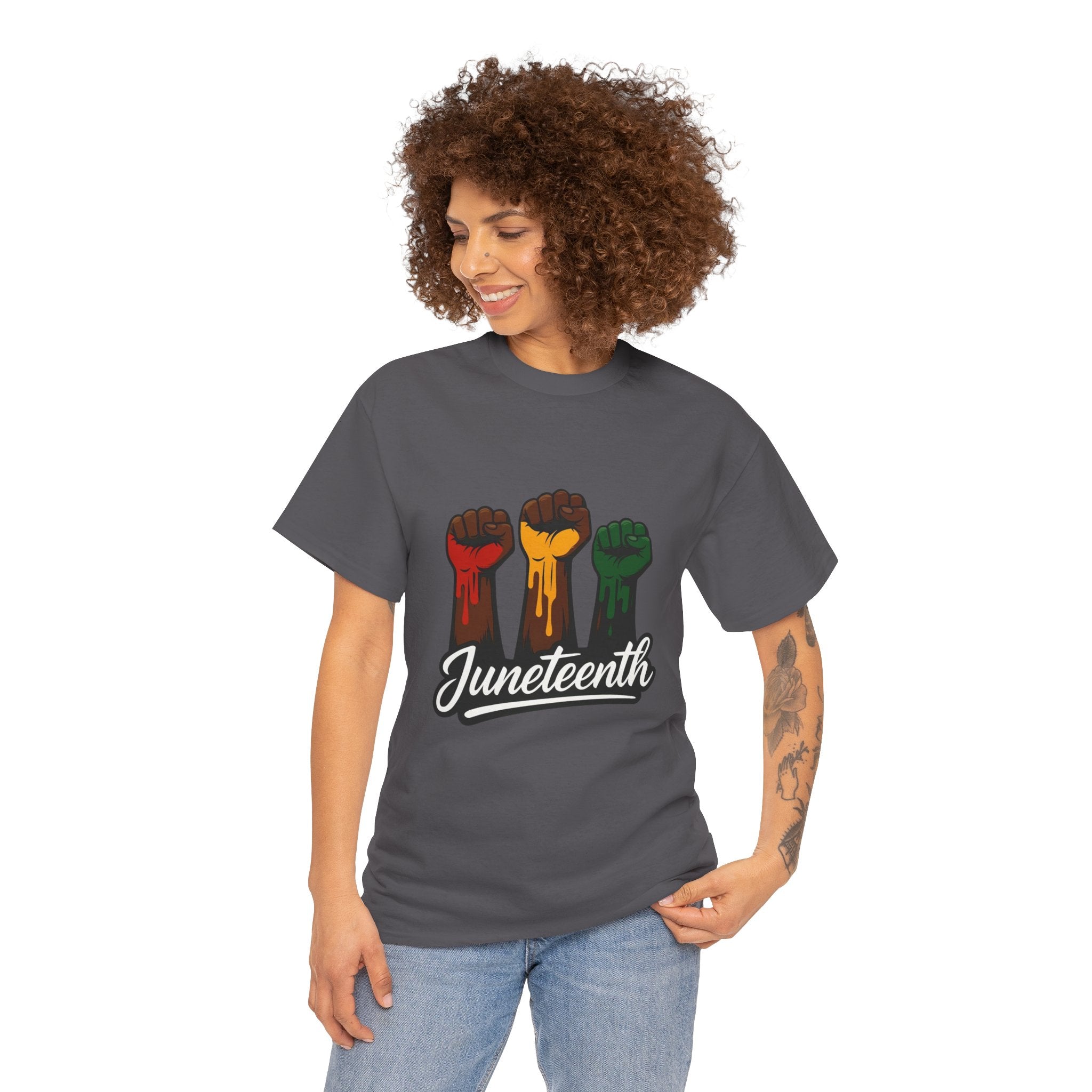 Unisex juneteenth Heavy Cotton Tee