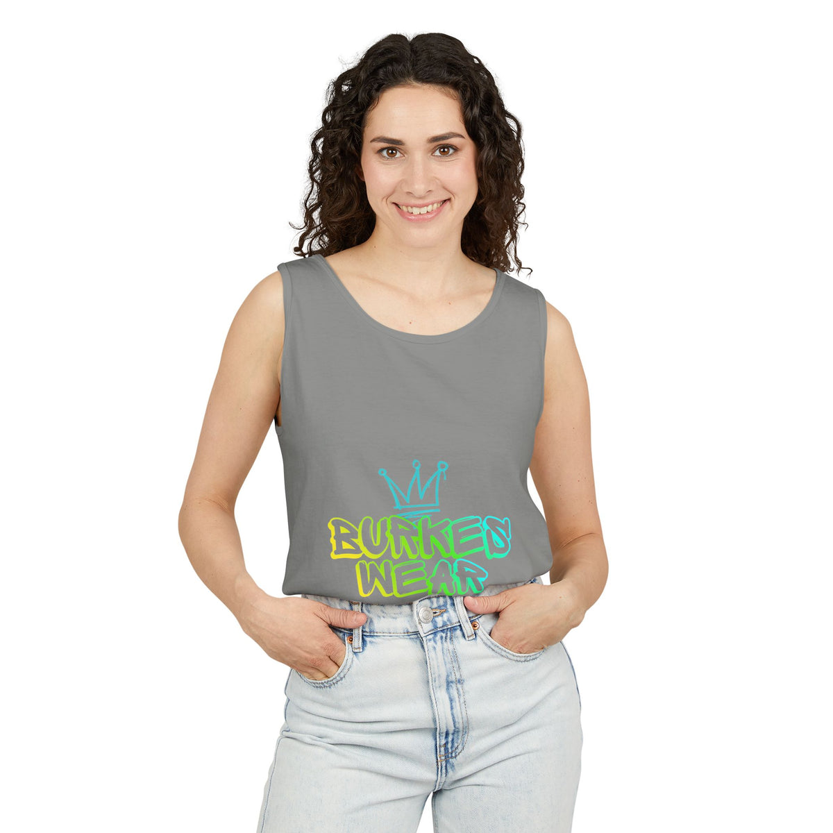 Unisex Burkes Garment-Dyed Tank Top
