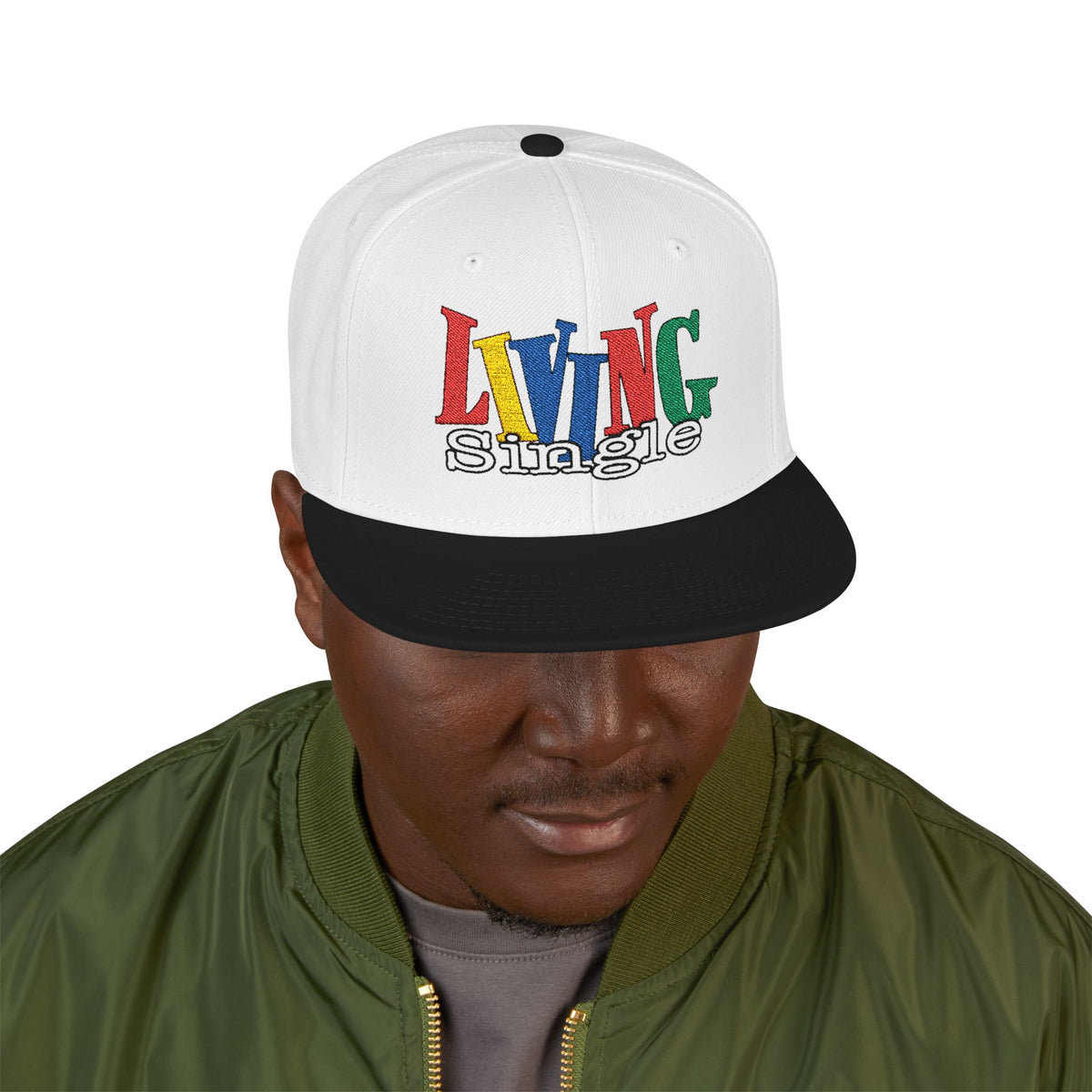 Living Single Snapback (Embroidery)