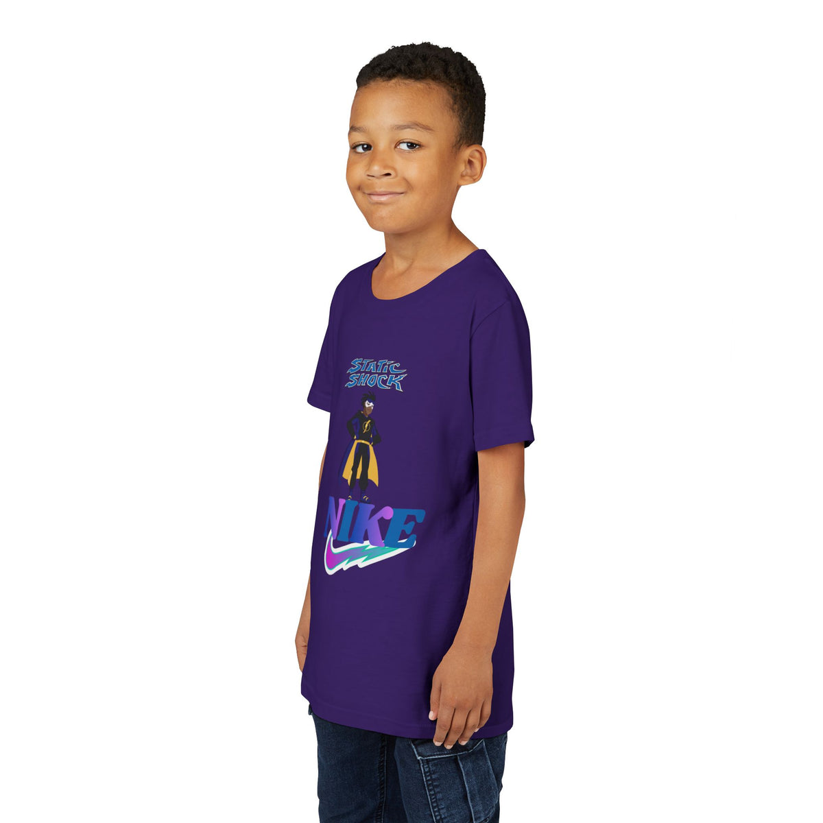 Unisex Youth static shock Tee