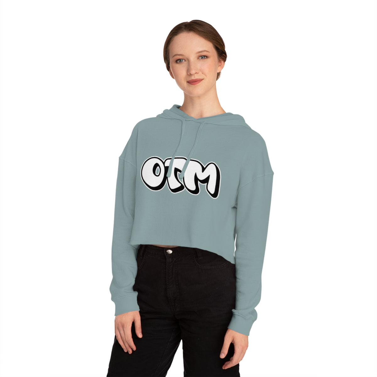 OTM Women’s Cropped Hooded Sweatshirt
