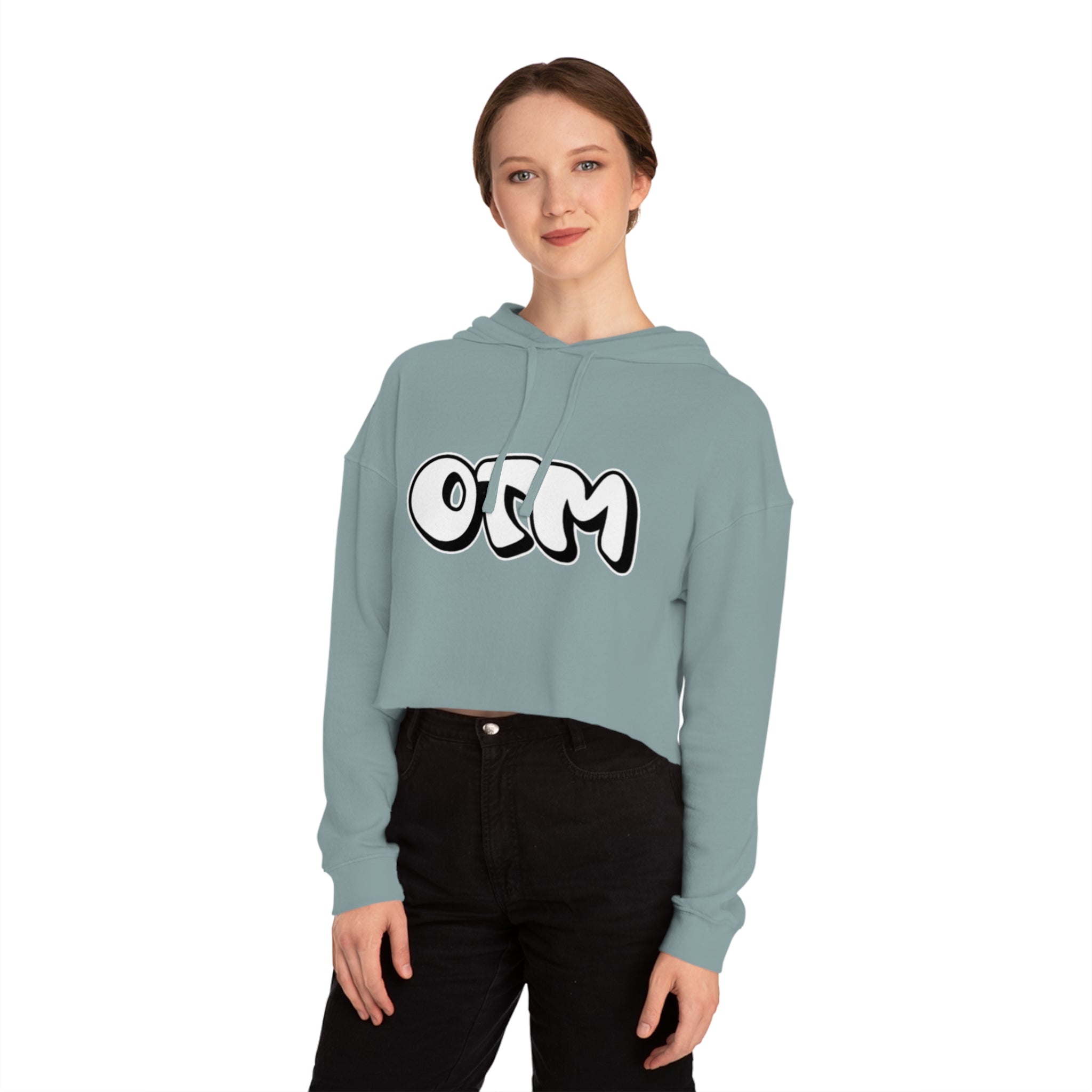 OTM Women’s Cropped Hooded Sweatshirt