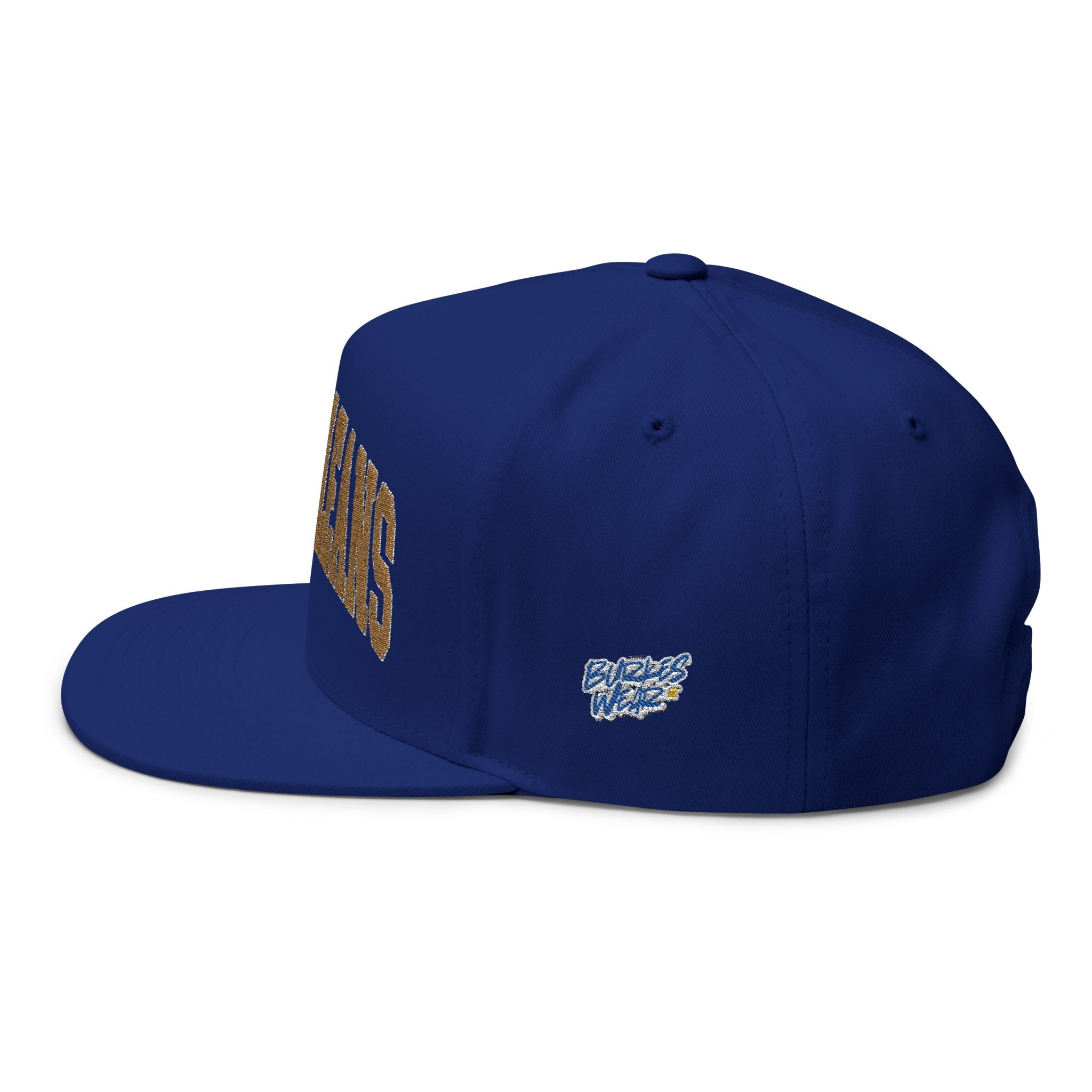 New Orleans  Flat Bill Cap (Embroidery)